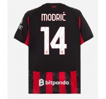 AC Milan Luka Modric #14 Koszulka Podstawowa 2025-26 Krótki Rękaw